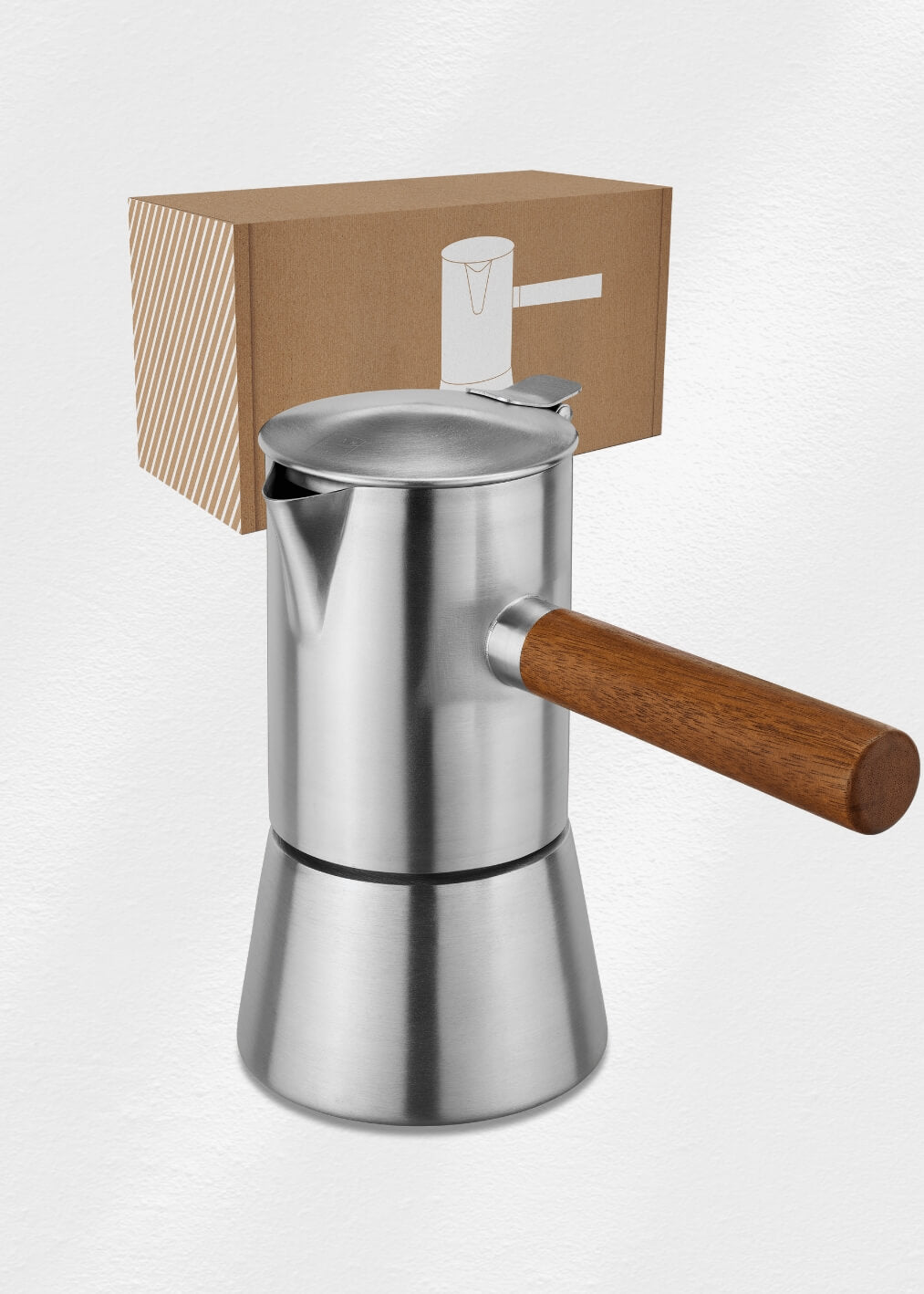 Espressokocher aus Edelstahl - Lambda Coffee