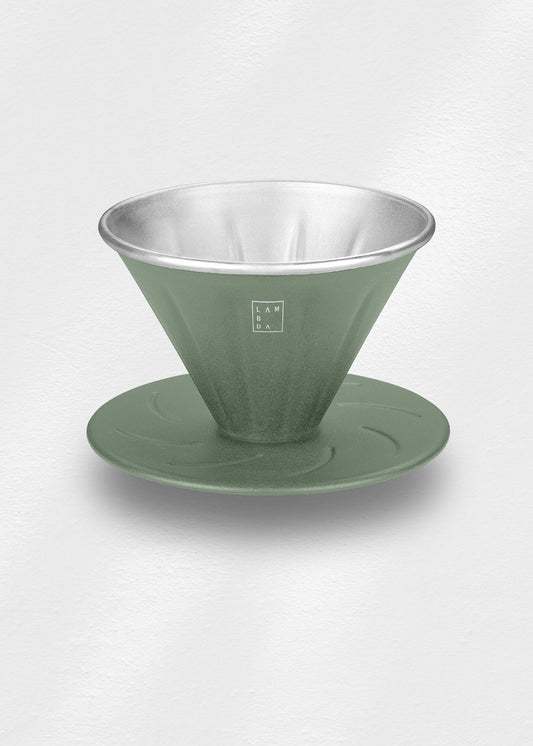 Hand Kaffeefilter aus Edelstahl (inkl. 10 Filter) - Lambda Coffee