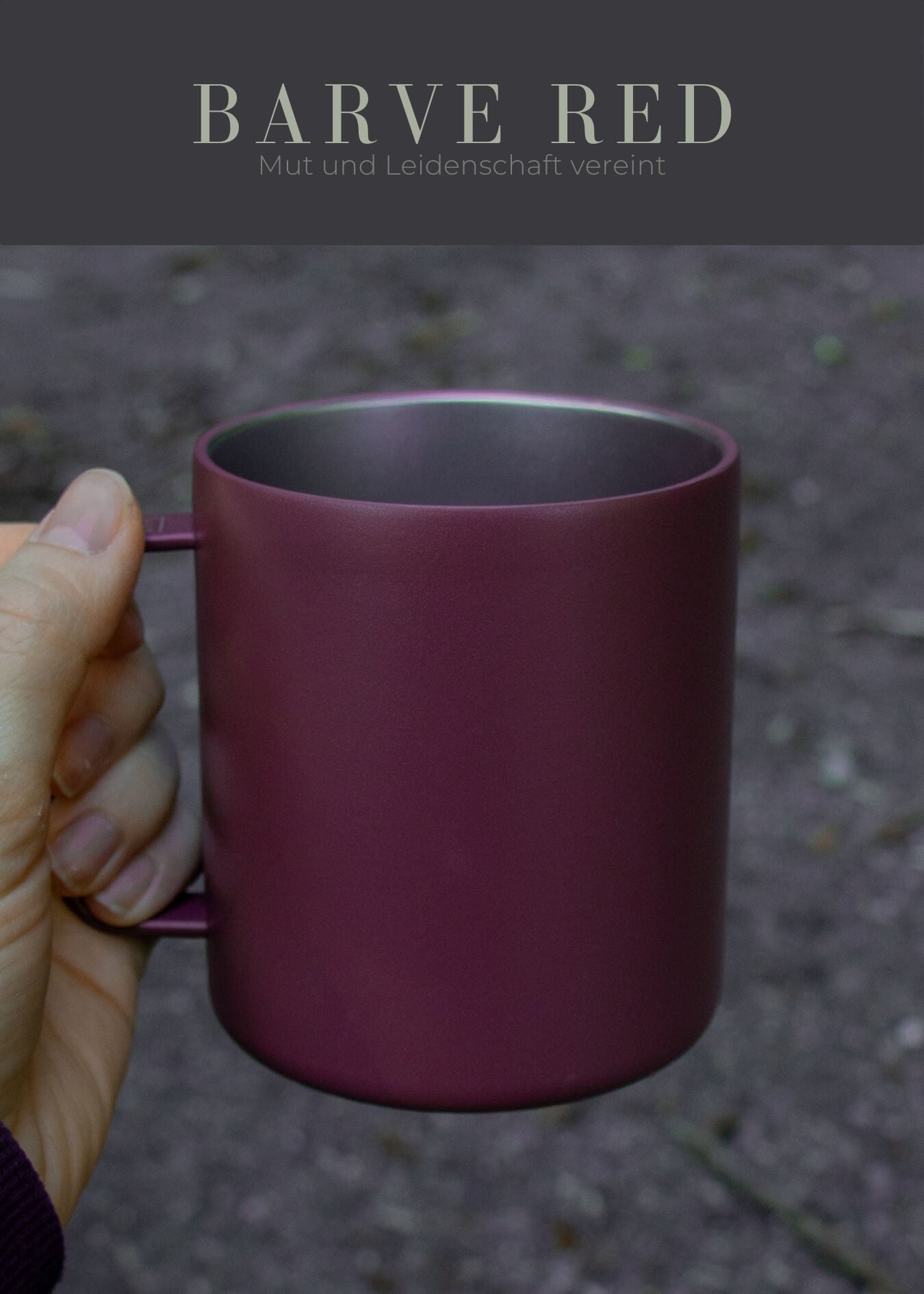 Thermobecher Edelstahl - 360ml - Lambda Coffee