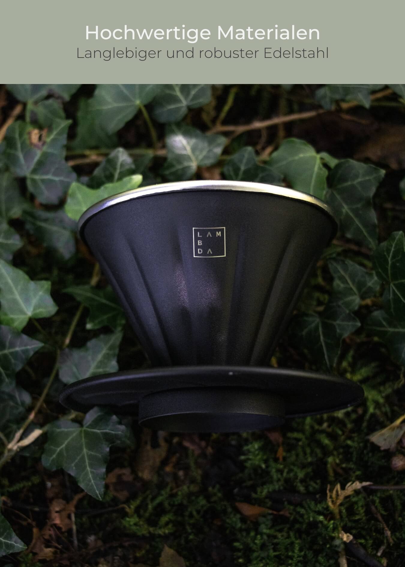 Lambda Coffee Hand_Kaffeefilter_aus_Edelstahl_Coffee_Dripper