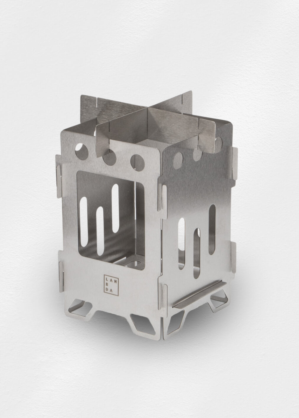 Woodbox aus Edelstahl - Lambda Coffee