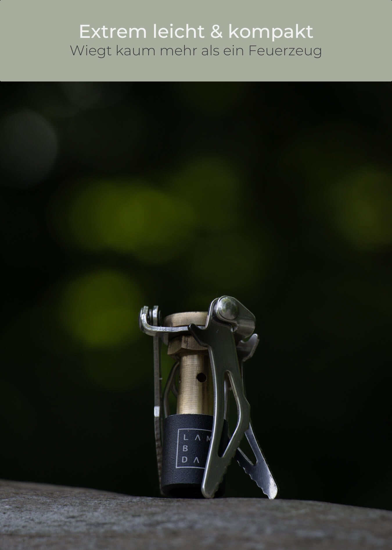 Gaskocher - Lambda Coffee