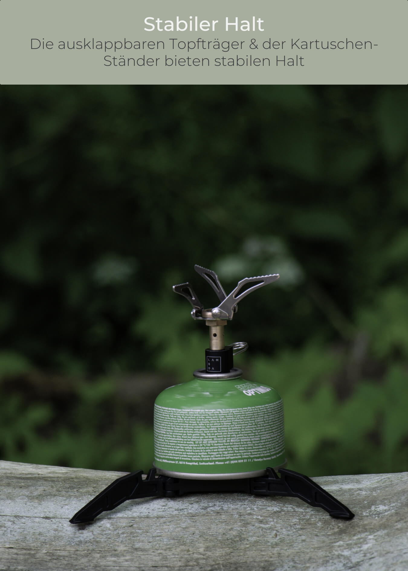 Gaskocher - Lambda Coffee