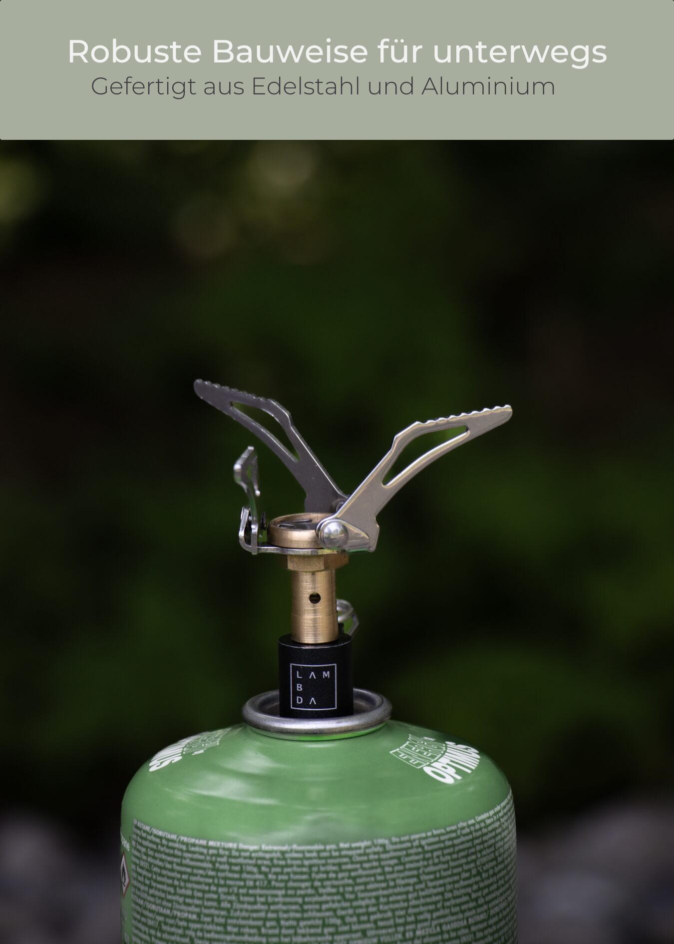 Gaskocher - Lambda Coffee