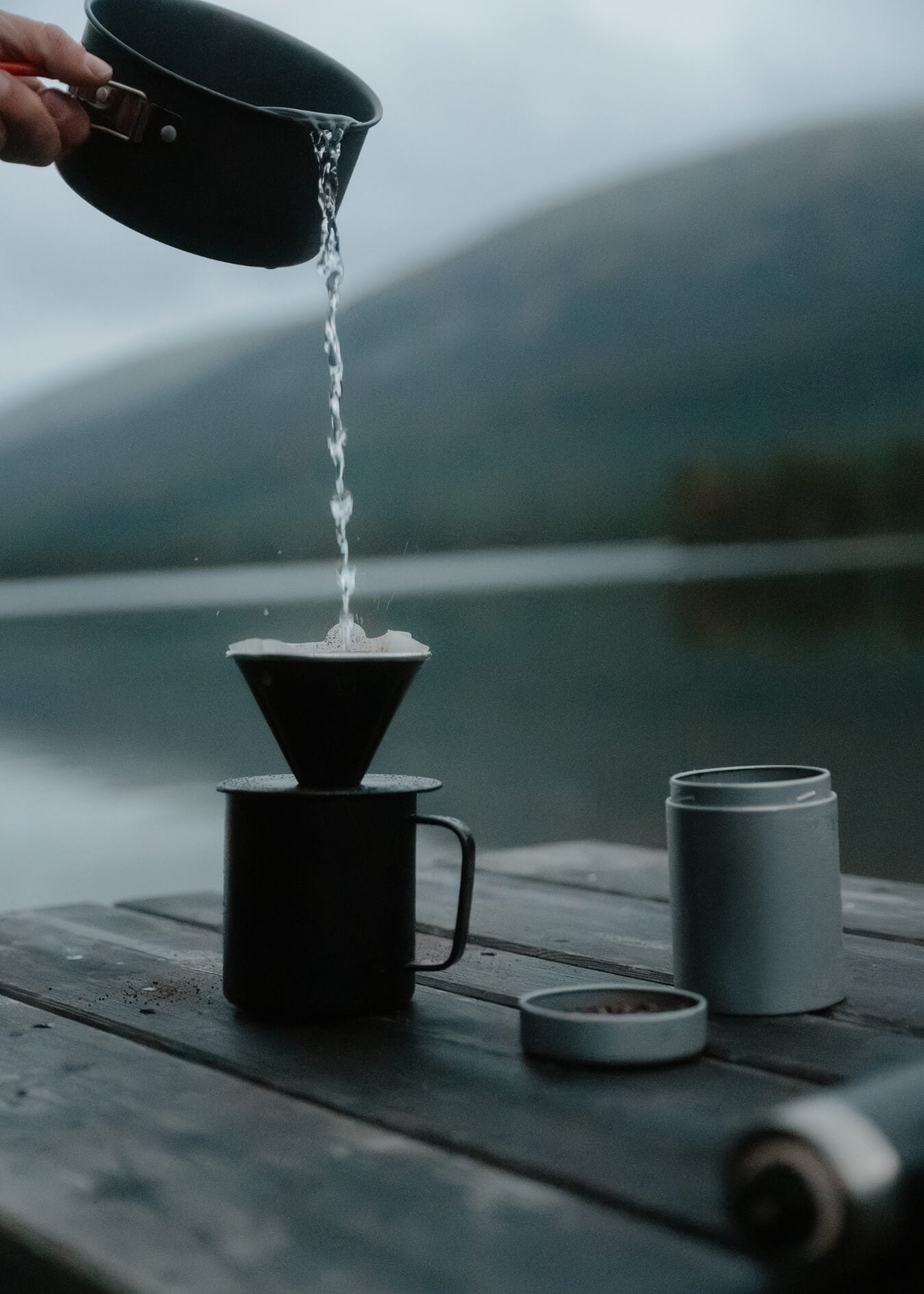 Hand Kaffeefilter aus Edelstahl (inkl. 10 Filter) - Lambda Coffee