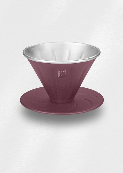 Hand Kaffeefilter aus Edelstahl (inkl. 10 Filter)