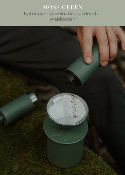 Hand Kaffeefilter aus Edelstahl (inkl. 10 Filter) - Lambda Coffee