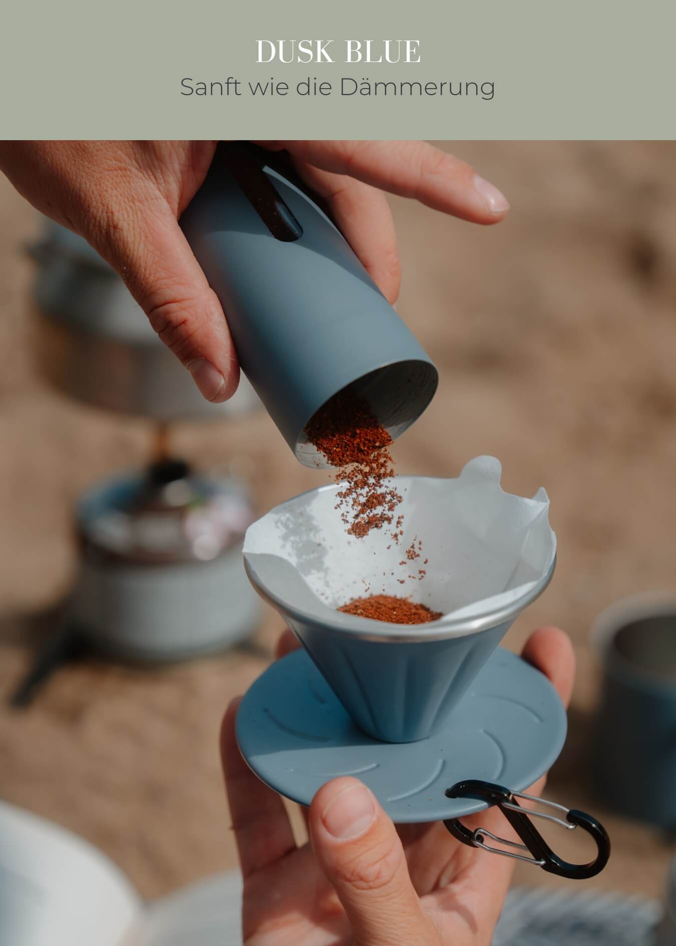 Hand Kaffeefilter aus Edelstahl (inkl. 10 Filter) - Lambda Coffee