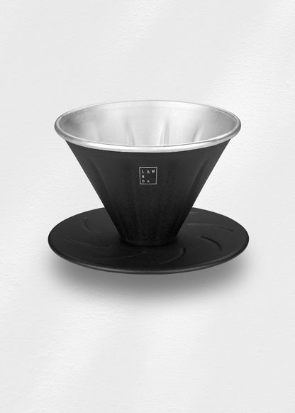 Hand Kaffeefilter aus Edelstahl (inkl. 10 Filter)
