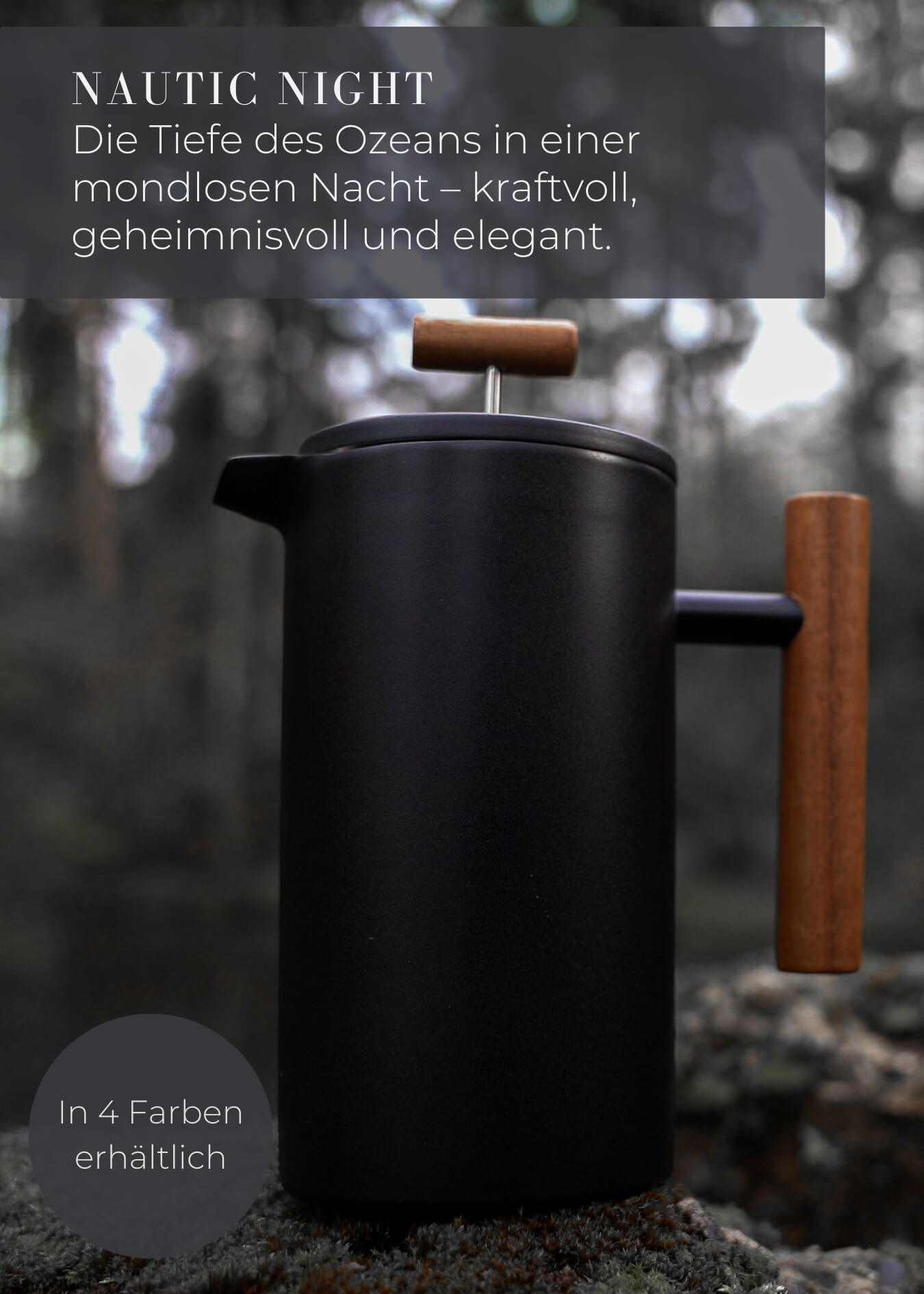 Thermo French Press aus Edelstahl