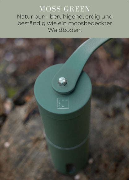 Kaffeemühle manuell mit Keramik-Mahlwerk