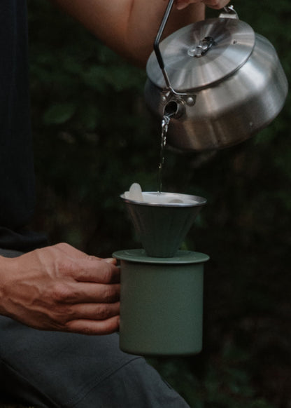 Hand Kaffeefilter aus Edelstahl (inkl. 10 Filter) - Lambda Coffee