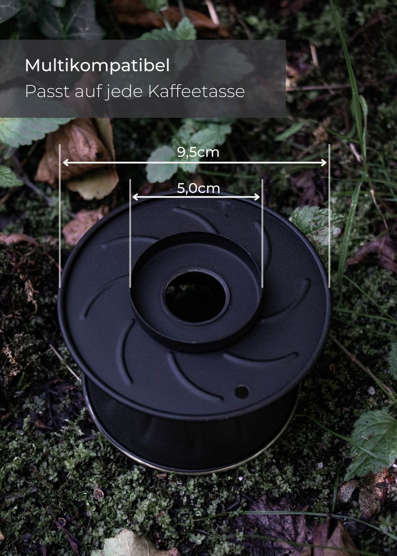 Hand Kaffeefilter, Kaffeemühle, Trinkflasche & Filter 200er Pack