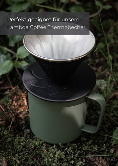 Hand Kaffeefilter, Kaffeemühle, Thermobecher & Filter 200er Pack