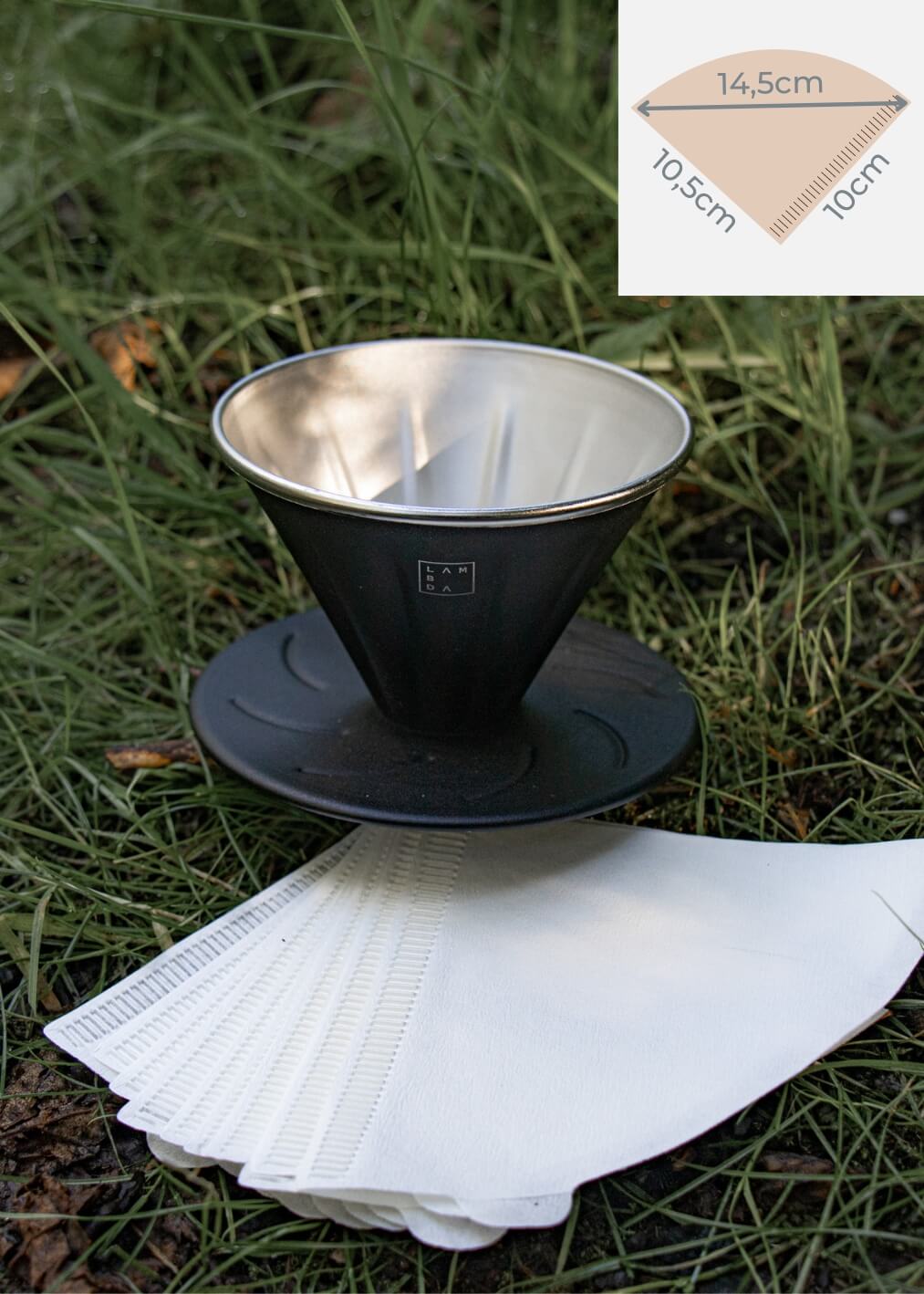 Papierfilter 100er Pack - Lambda Coffee