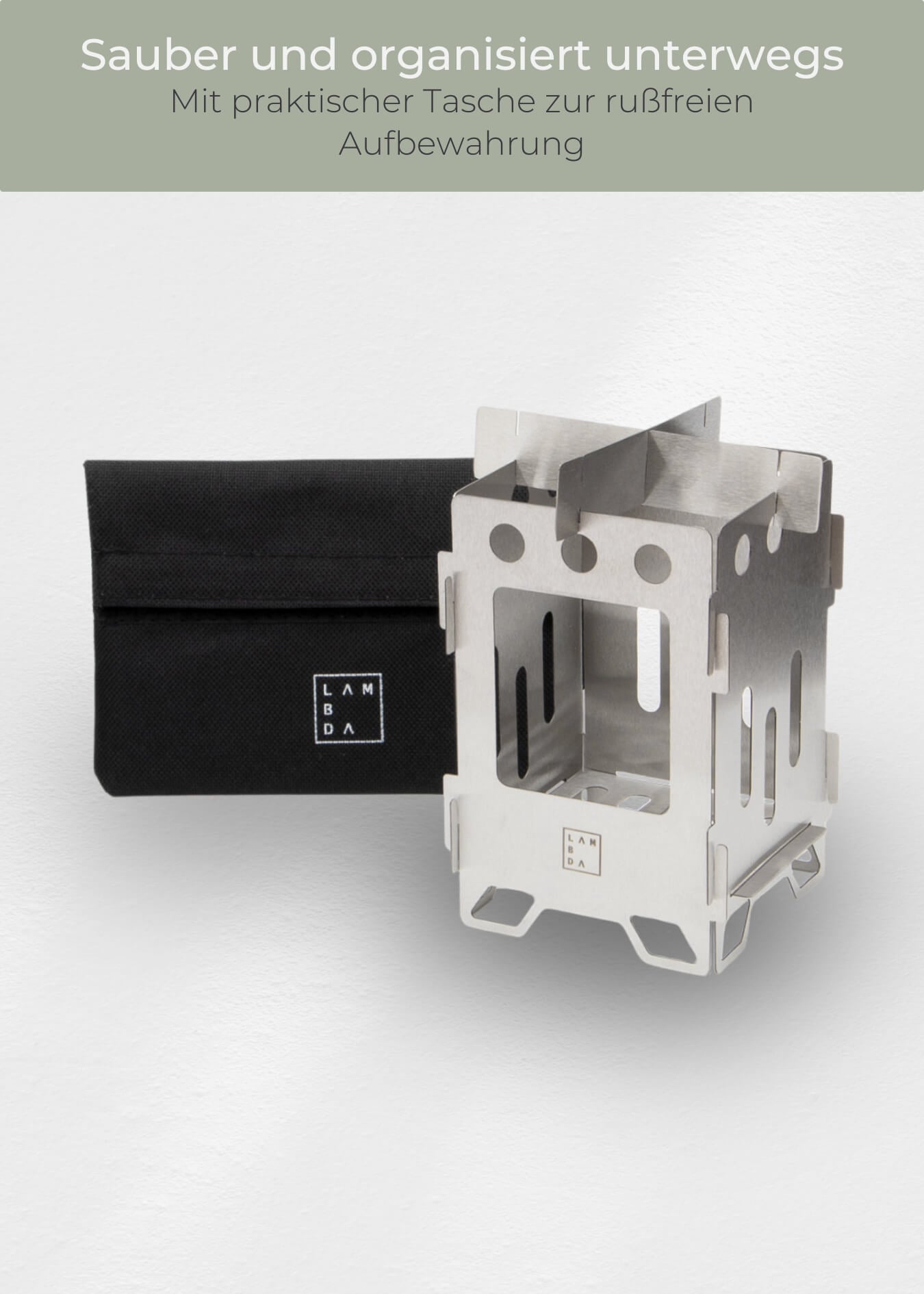 Woodbox aus Edelstahl - Lambda Coffee