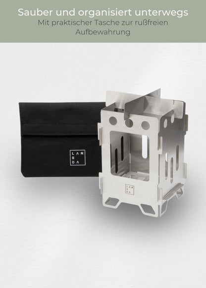 Woodbox aus Edelstahl - Lambda Coffee