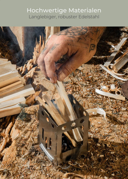 Woodbox aus Edelstahl - Lambda Coffee