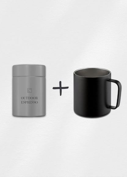Partner Bundle: Thermobecher & Outdoor Kaffee - Lambda Coffee