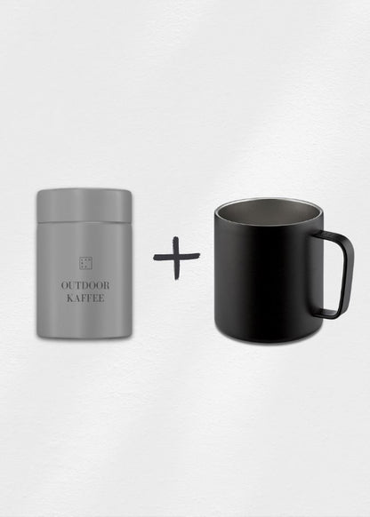Partner Bundle: Thermobecher & Outdoor Kaffee - Lambda Coffee